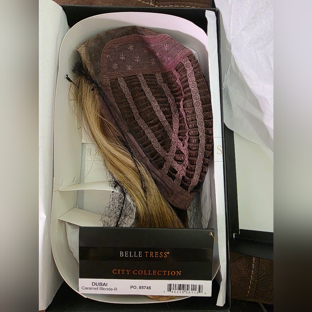 Belle Tress Dubai Caramel Blonde Wig